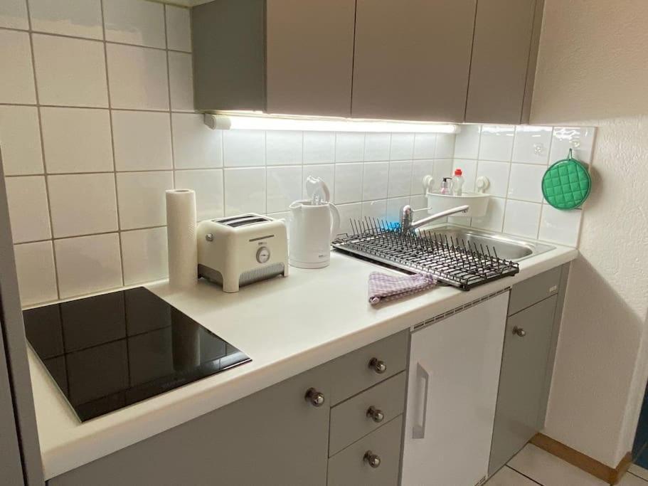 Urban Retreat - Cozy Studio With Private Patio Lejlighed Zürich Eksteriør billede